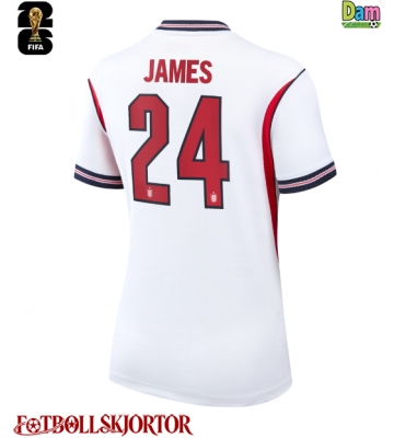 England Reece James #24 Hemmatröja Dam VM 2026 Kortärmad